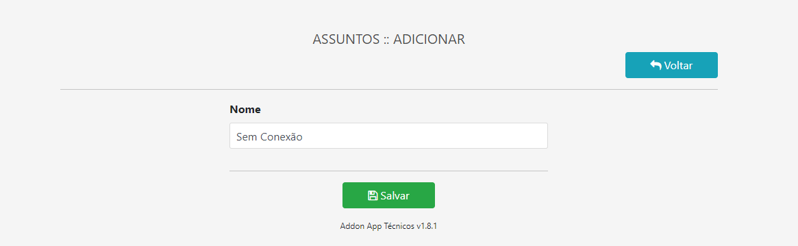 addon tecnico